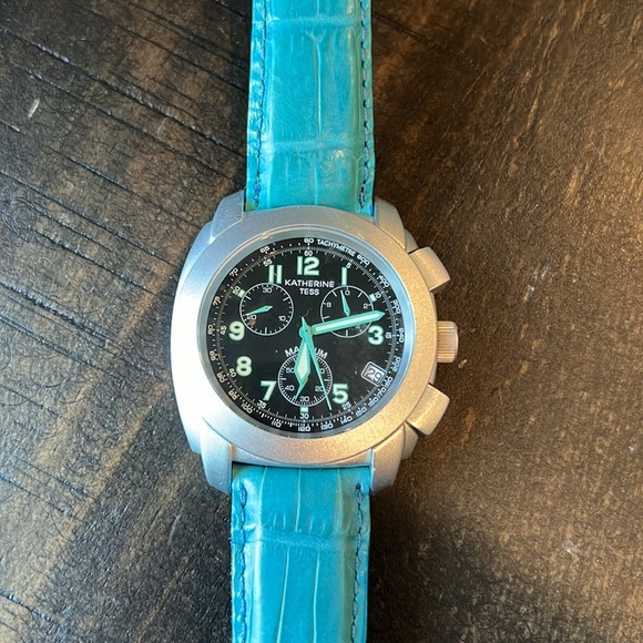 Katherine Tess Magnum watch teal - Picture 2 of 5